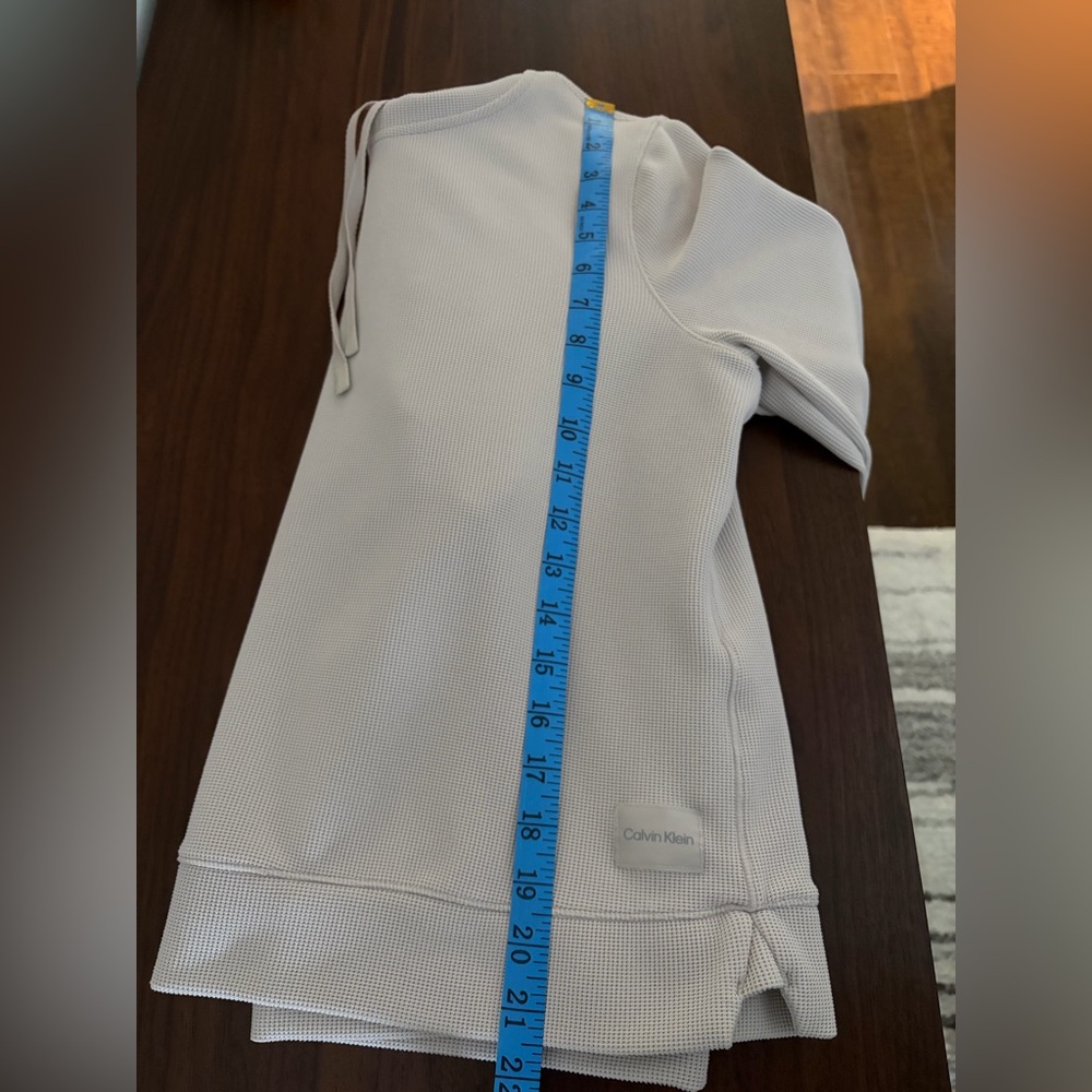 Calvin Klein Performance Stretch Waffle Hoodie~ size M - Picture 10 of 11